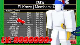 O ADMIN DO BLOX FRUITS LV 999999+ SE TORNOU NOSSO AMIGO NA CREW TOP 1 GLOBAL!!