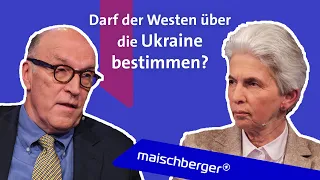 Marie-Agnes Strack-Zimmermann (FDP) und Christian Hacke über den Ukraine-Krieg | maischberger