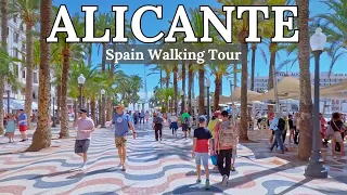 4K Alicante Spain - Walking Tour 2023