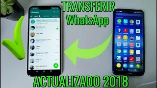 Pasar whatsApp de un telefono a otro sin perder mis conversaciones 2023