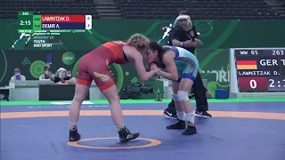 Qual. WW - 65 kg: D. LAWNITZAK (GER) v. A. DEMIR (TUR)