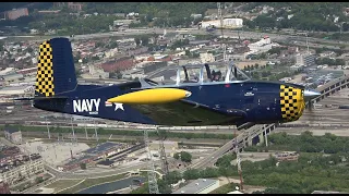 Lunken Airport Days Sunday, 9/3/2023.  B-29 "Doc",  T-34 Formation Flight,  Tri-State Warbird Museum