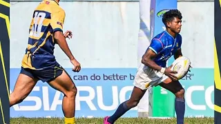 U-18 Asia Rugby 7s Championship Thailand vs India boys l am playing this match my jurcy number 16