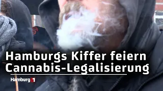 Cannabis-Teillegalisierung: Hamburgs Kiffer feiern das neue Gesetz