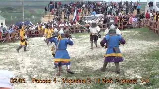 Battle of the Nations Hotin 2011 Ukraine 02-05-11  #39 5 vs 5 11 fight Russia 4 - Ukraine 2