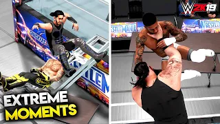 WWE 2K19 | Top 50 Extreme Moments - Road to WWE 2K20