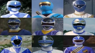 Ranking the Saban Era Power Rangers Series Blue Ranger Morph Attempt Style