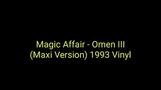 Magic Affair - Omen III (Maxi Version) 1993 Vinyl_euro house