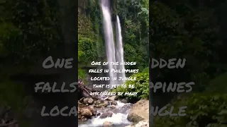 HIDDEN WATE FALLS IN THE PHILIPPINES.#shorts #falls #waterfalls #jungle #hidden #ytshorts #video #YT