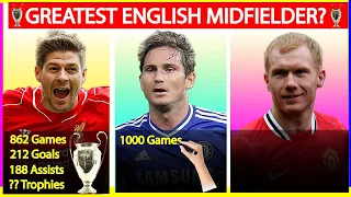 Steven Gerrard vs Frank Lampard vs Paul Scholes | Who is English Best Midfielder? |Factual Animation