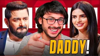 DADDY AND DAUGHTER LOVE STORY | Carry Minati roasted Hindustani Bhau so | Credit 👉 @CarryMinati