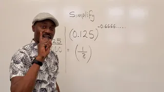 LAWS OF EXPONENTS AND DECIMALS COMBINED. VERY EASY TO SIMPLIFY!