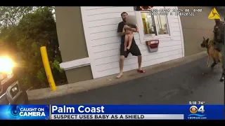 Florida Man Uses His Baby As a Human Shield In Altercation With Police