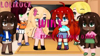 Lolirock & Winx react to each other   || Gacha Club Au ||   || Winx || || lolirock ||