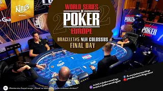 🇩🇪 Finale des €550 WSOP Europe Colossus Events #5, live aus dem King´s Resort