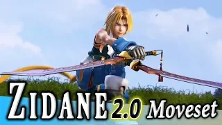 Zidane Tribal 2.0 (Rework) Moveset + Detail - Dissidia Final Fantasy NT (DFFAC/DFFNT)