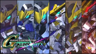 Gundam Barbatos All Forms & Attacks | Cross Rays