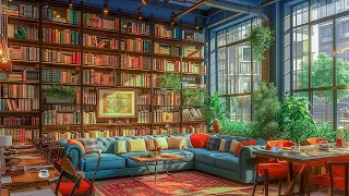 Bookstore Cafe  Atmosphere with Relaxing Jazz Tunes☕Relaxing Jazz Music for Peaceful Moments