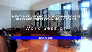 BOC Work Session - 7 - 06 - 2022