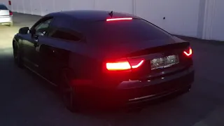 Audi S5 TFSI Cold start Dyno Kaltstart Revs X-Pipe Beschleunigung Acceleration V6T