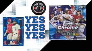 WORTH IT?? 🔥 MLB BASEBALL CARDS OPENING!! 2023 Topps Chrome Sapphire Hobby Box!! #2   #sportscards