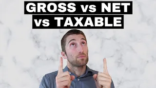 Difference In Gross, Net, and Taxable Income (Must Learn!)