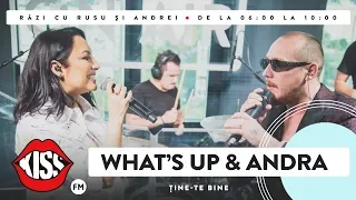 What's Up & Andra - Ține-te bine (Live @ Kiss FM)