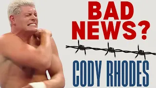 Was Cody Rhodes REALLY injured on Smackdown?