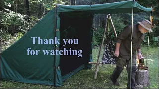 Baker Campfire Tent DIY handsewn project