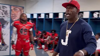 Deion Sanders INTENSE HALFTIME SPEECH: calls team performance PATHETIC