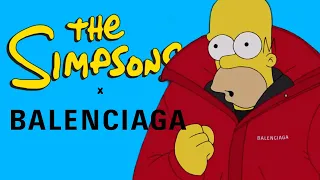 The Simpsons x Balenciaga