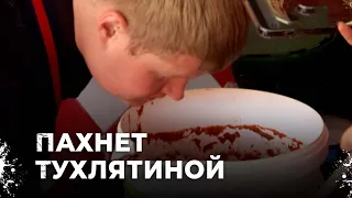 Шаурма с протухшим мясом и самса не первой свежести