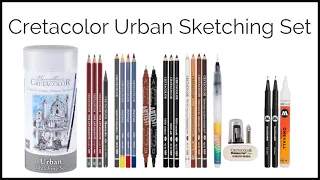 Cheap Joe's 2 Minute Art Tips - Cretacolor Urban Sketching Set