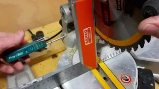 My mitre saw doesn’t cut accurately, as a DIYer how do I fix this?