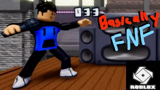 🎤I pretended to be CJ + Ruby in Roblox Basically FNF Remix🎤
