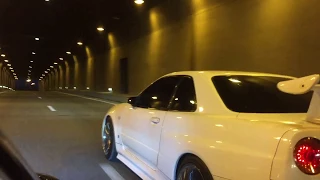 Nissan Skyline GT-R R34 Turbo sound!!!