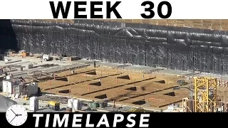 One-week construction time-lapse with bonus highlights/closeups: Ⓗ Week 30