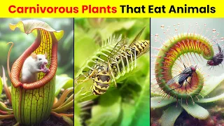 Carnivorous Plants That Eat Animals