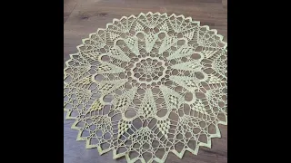 Serwetka "Perełka" cz.1/2-crochet doily "Pearl"