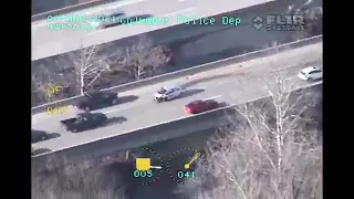 I-270 shooting - Helicopter video