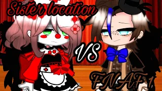 Sister location vs FNAF 1 // Singing battle// part 1(flash warning)