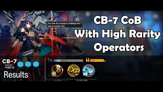 CB-7 CoB Arknights With High Rarity Operators