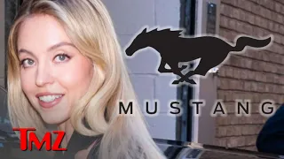 Sydney Sweeney Teams Up With Ford, Giving Away Her Custom Designed Mustang GT | TMZ TV