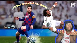This Man Is Not Human ! NBA Fan Reacts to Lionel Messi vs Physics