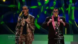 Electric Banana Band - Kameleont - Live Melodifestivalen 2006