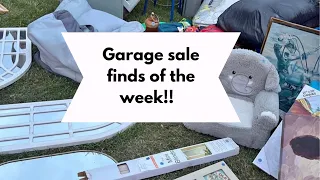 Huge Garage Sale Haul Handbags, Designer Jewelry & Vintage goodies! #garagesale #haul #jewelry