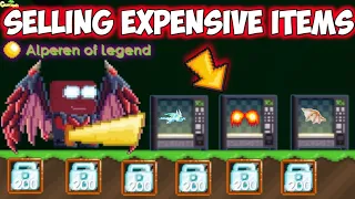 Finally 2000 Dls | Selling All My Expensive Items ( Final ) | GrowTopia
