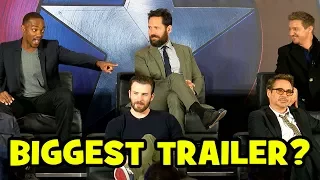 Who Has The BIGGEST TRAILER? Captain America Civil War Cast Reveal All!