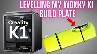 Levelling A Wonky Build plate On Creality K1 3D Printer How To level