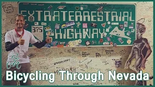 The Extraterrestrial Highway Past Area 51 - Bicycling Through Nevada Part 1